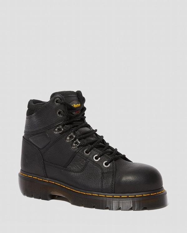 Dr Martens Dámské Pracovní Boty Extra Wide Ironbridge Černé, CZ-469738